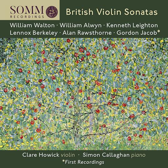 British Violin Sonatas: Walton, Alwyn, Leighton, Berkeley, Rawsthorne, Jacob - CD Audio