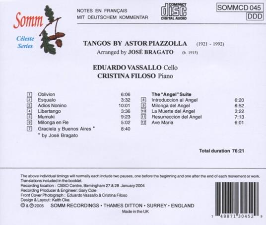 Tangos - CD Audio di Astor Piazzolla - 2