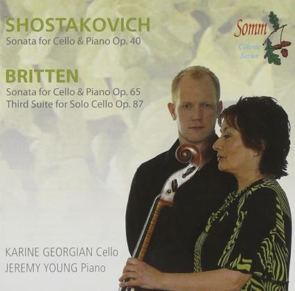 Cello Sonatas - CD Audio di Dmitri Shostakovich,Karine Georgian