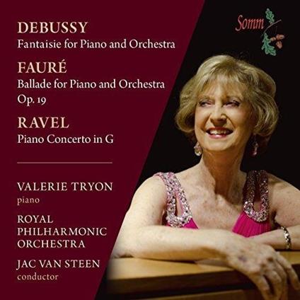 Debussy - Fauré - Ravel - CD Audio di Valerie Tryon