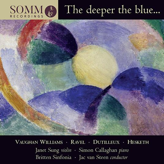 Deeper The Blue : Williams,R.V., Ravel, Duttileux, Hesketh - CD Audio