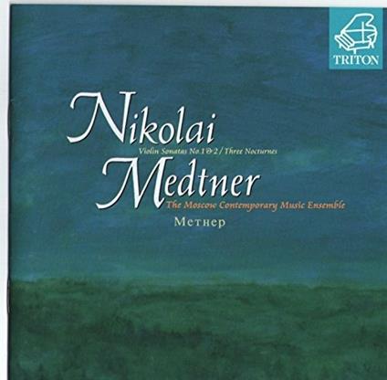 Sonata per violino e piano n.1 op 21 (1909 10) - CD Audio di Nikolaj Medtner