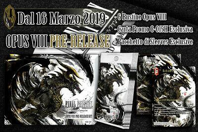 Final Fantasy Trading Card Game OPUS VIII Pre Release Kit