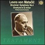 Sinfonia n.4 - CD Audio di Anton Bruckner,Philharmonia Orchestra,Lovro Von Matacic