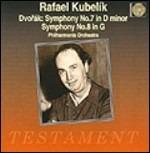 Sinfonie n.7, n.8 - CD Audio di Antonin Dvorak,Rafael Kubelik,Philharmonia Orchestra