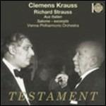 Aus Italien - Salomé - CD Audio di Richard Strauss,Wiener Philharmoniker,Clemens Krauss