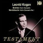 Concerti per violino - CD Audio di Johannes Brahms,Felix Mendelssohn-Bartholdy,Leonid Kogan