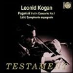 Concerto per violino n.1 / Sinfonia spagnola - CD Audio di Niccolò Paganini,Edouard Lalo,Leonid Kogan