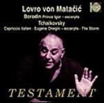 Il principe Igor / Capriccio italiano - CD Audio di Pyotr Ilyich Tchaikovsky,Alexander Borodin,Philharmonia Orchestra,Orchestra del Teatro alla Scala di Milano,Lovro Von Matacic