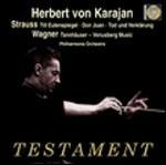 Von Karajan dirige Strauss e Wagner