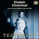 Registrazioni EMI inedite 1946-1952 - CD Audio di Elisabeth Schwarzkopf