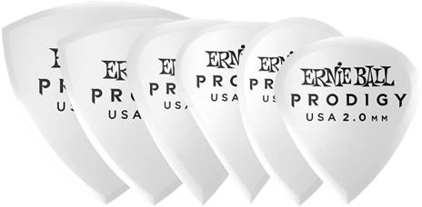 Ernie Ball 9342 Plettri Prodigy Multipack White 2,0Mm - 5