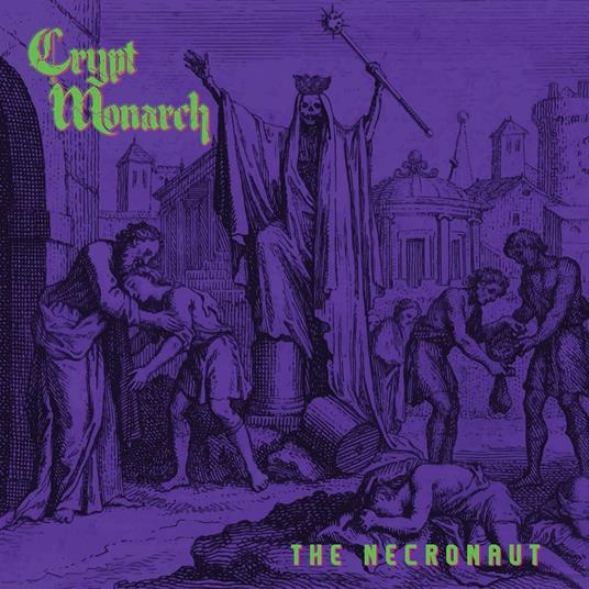 Necronaut (Neon Green Splatter Black Vinyl) - Vinile LP di Crypt Monarch