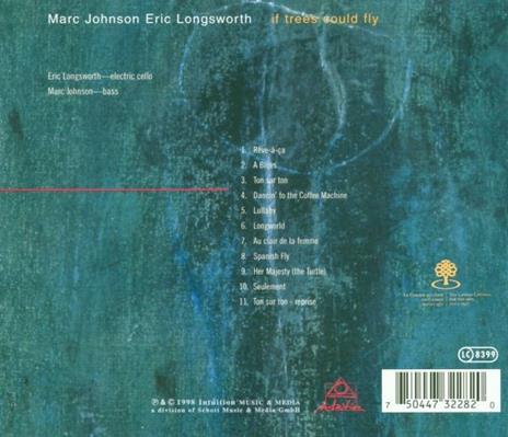 Bass & Cello - CD Audio di Marc Johnson - 2