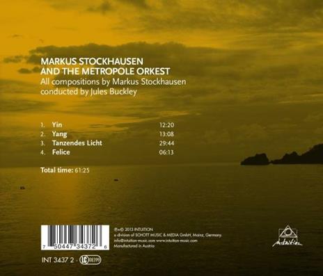 And the Metropole Orkest - CD Audio di Markus Stockhausen - 2