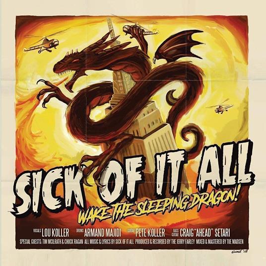Wake The Sleeping Dragon! - CD Audio di Sick of it All