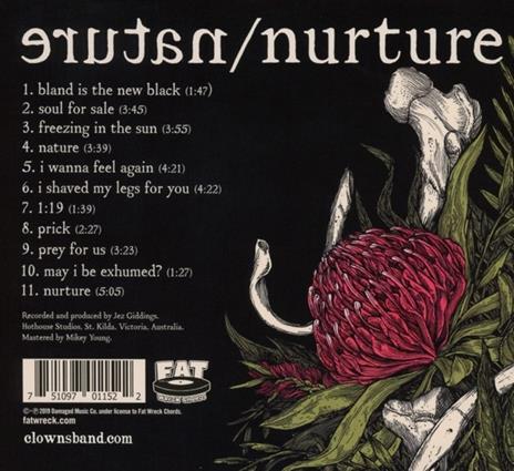 Nature - Nurture - CD Audio di Clowns - 2