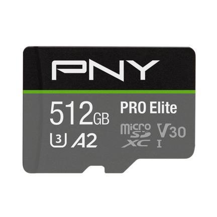 PNY PRO Elite microSDXC 512GB memoria flash Classe 10