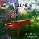 Music for Fortepiano - CD Audio di Muzio Clementi