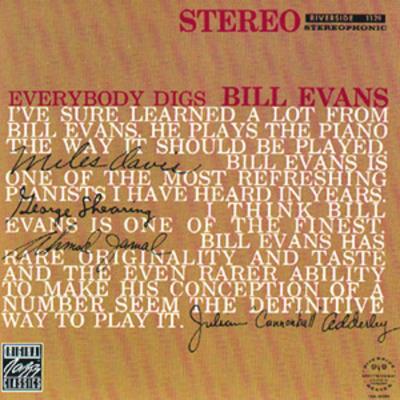 Everybody Digs Bill Evans - Vinile LP di Bill Evans