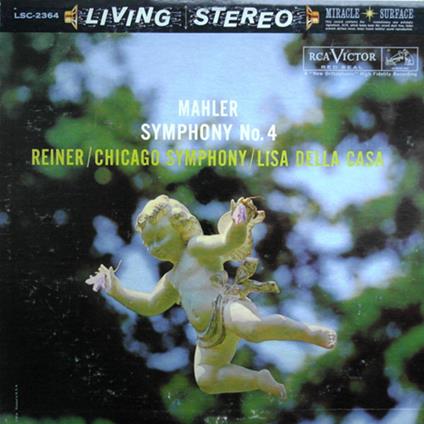Sinfonia n.4 - Vinile LP di Gustav Mahler,Fritz Reiner,Chicago Symphony Orchestra