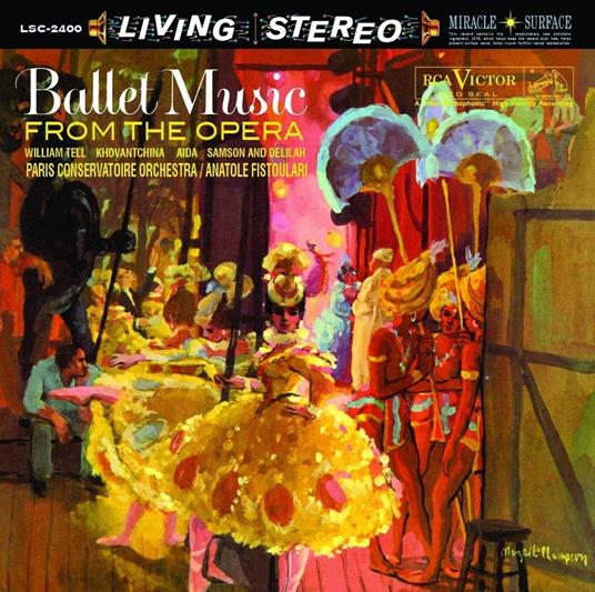 Ballet Music from the Opera (SACD Ibrido Stereo) - SuperAudio CD ibrido di Anatole Fistoulari,Paris Conservatoire Orchestra