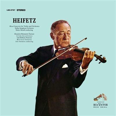 Suona Rozsa e Britten - SuperAudio CD ibrido di Jascha Heifetz