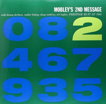 Mobley's 2nd Message (Mono 180 gr.) - Vinile LP di Hank Mobley