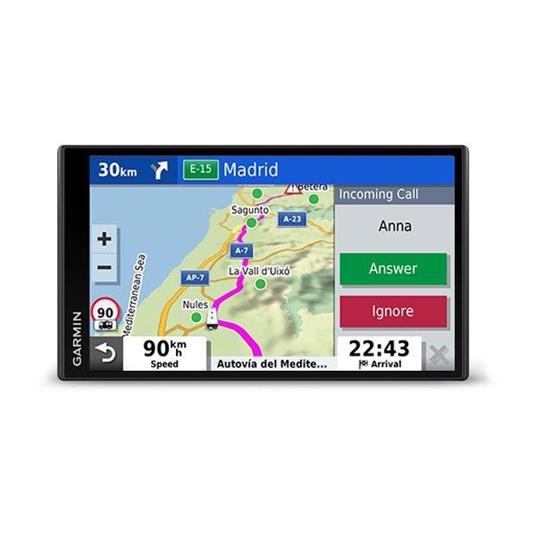 Garmin Camper 780 navigatore 17,6 cm (6.95") Touch screen TFT Portatile Nero 239,6 g - 2