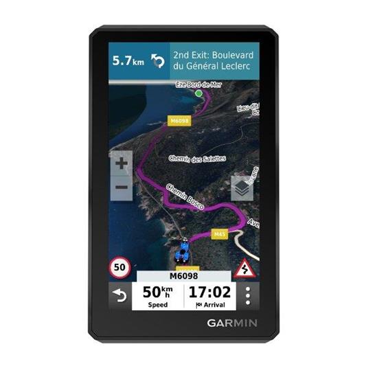Garmin zūmo XT navigatore 14 cm (5.5") Touch screen TFT Portatile Nero 262 g - 2