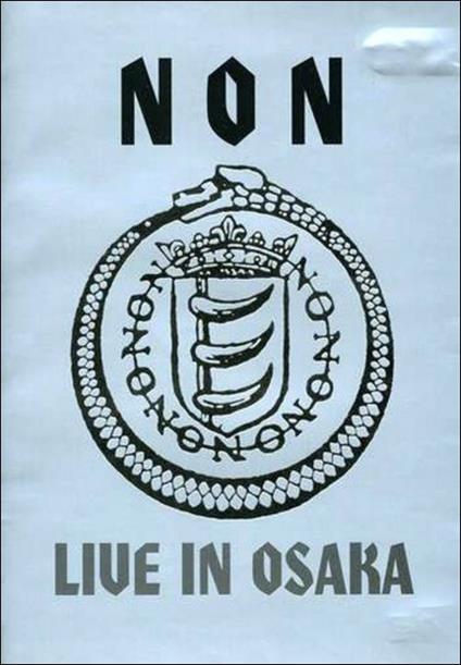 NON. Live in Osaka (DVD) - DVD di NON