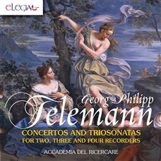 Concerti e sonate in trio - CD Audio di Georg Philipp Telemann,Accademia del Ricercare