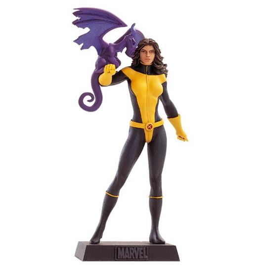 Supereroi Marvel Eaglemoss Shadowcat Lockheed Statuina Piombo