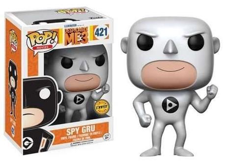 Funko Cattivissimo Me 3 Despicable POP Vinyl Figure Spy Gru Chase Raro 9 cm