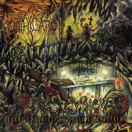 Quand S'abaisse La Croix - Vinile LP di Savage Annihilation