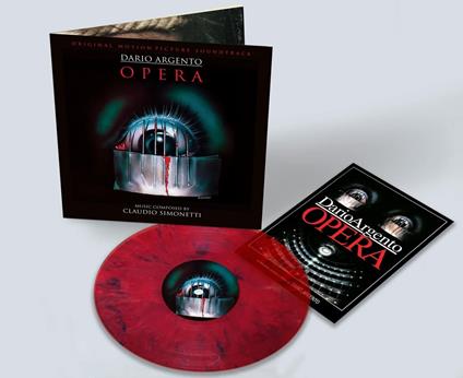 Dario Argento's Opera (Colonna Sonora) (Red Blood Vinyl) - Vinile LP di Claudio Simonetti