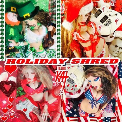 Holiday Shred - CD Audio di Great Kat