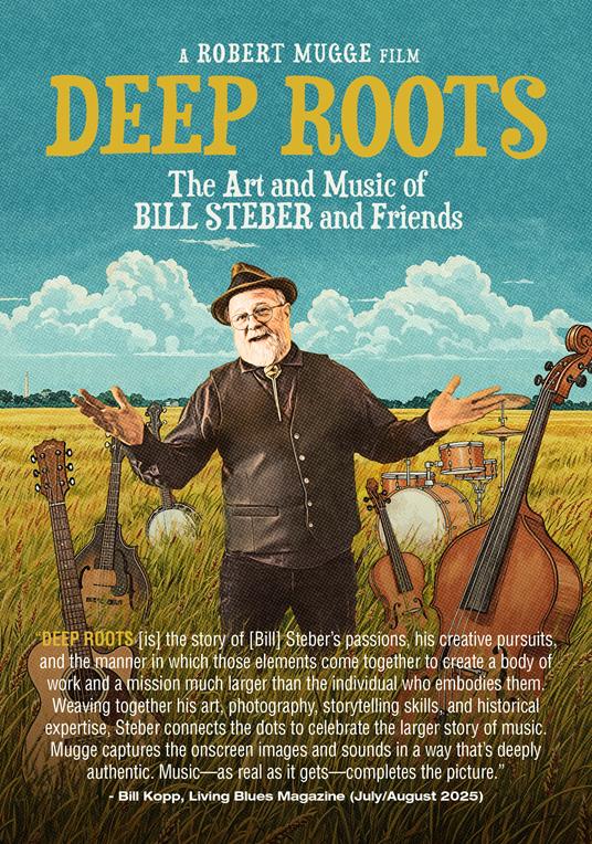 Deep Roots. The Art And Music Of Bill Steber and... (DVD) - DVD