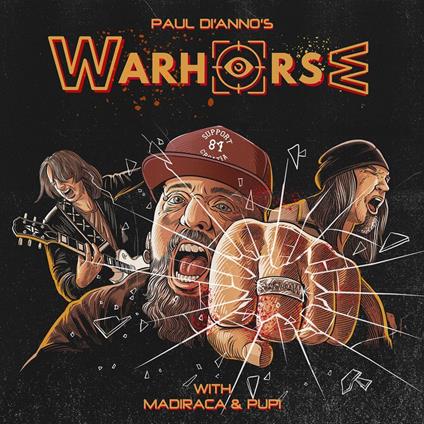 Paul Di Anno's Warhorse (Black Vinyl) - Vinile LP di Paul DiAnno