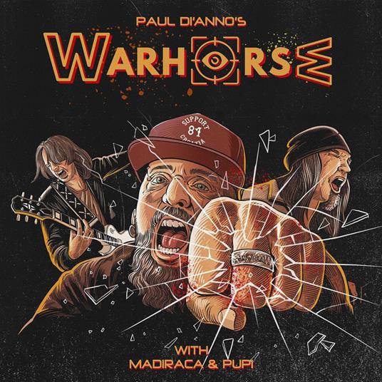 Paul Di Anno's Warhorse (Black Vinyl) - Vinile LP di Paul DiAnno