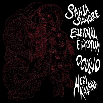 Split (Green Marbled Vinyl) (with Eternal Elysium & Oculto & Hebi Katana) - Vinile LP di Santa Sangre