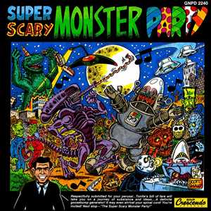 CD Super Scary Monster Party. Spooky TV and Movie 