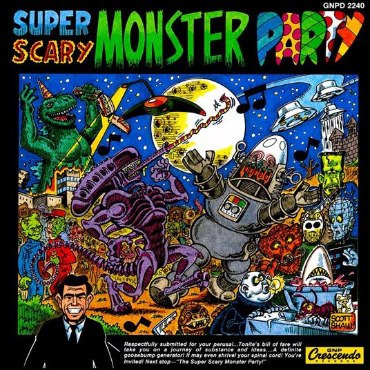 Super Scary Monster Party. Spooky TV and Movie - CD Audio