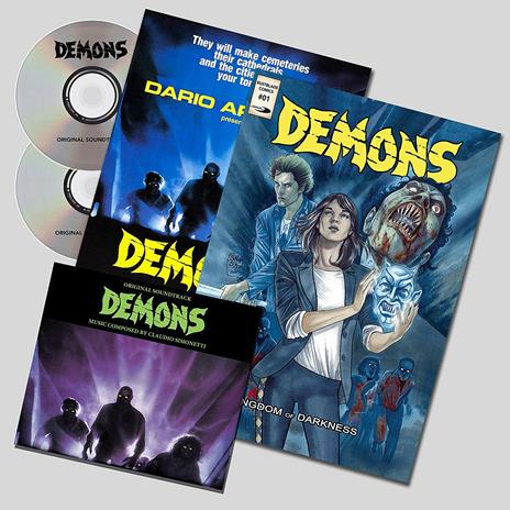 Demons 1 Remixed (with Book) (Colonna sonora) - CD Audio di Claudio Simonetti - 2