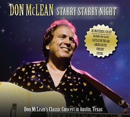 Starry Starry Night Live - CD Audio di Don McLean