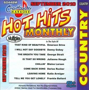 Karaoke: Hot Hits Country - September 2010 - CD Audio