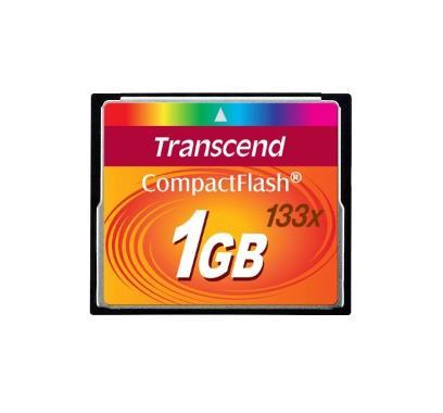 Transcend 1 GB CF 133x memoria flash CompactFlash MLC