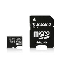 Scheda di memoria MicroSDHC Transcend TS8GU10 8Gb Classe 10 - 2