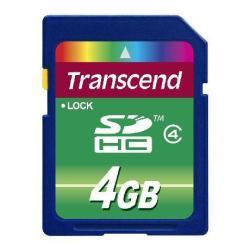 Scheda di memoria SDHC Transcend TS4G4 4Gb - 6