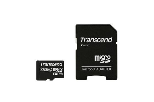 Scheda Micro-Sdhc 10X 32Gb 1 Adapter Transcend - 11